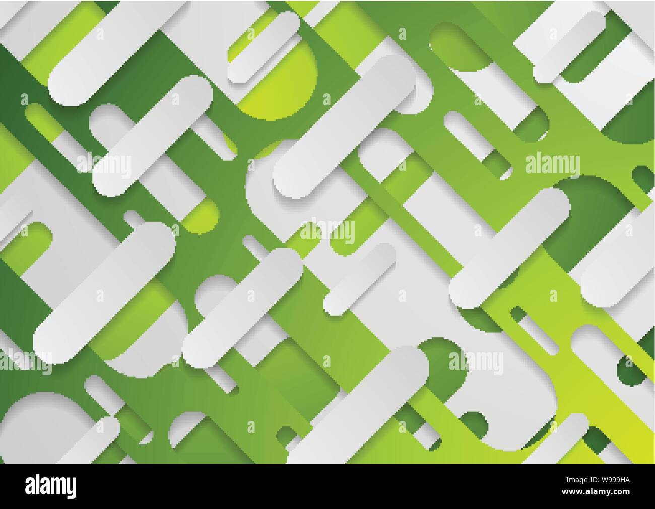 Bright green abstract geometric corporate concept background. Vector ...
