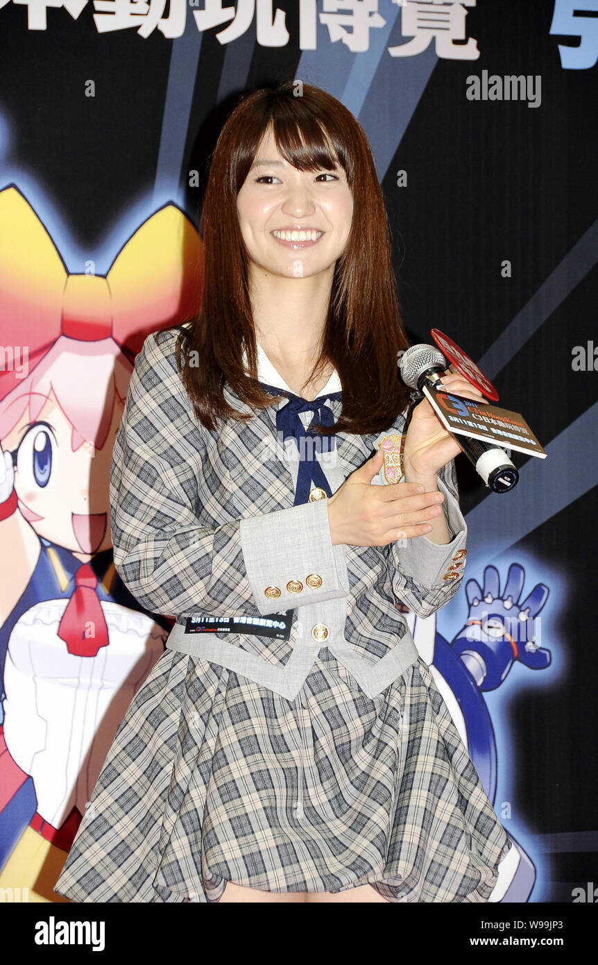 Yuko Oshima, Japanese singer and a member of the idol group, AKB48 ...