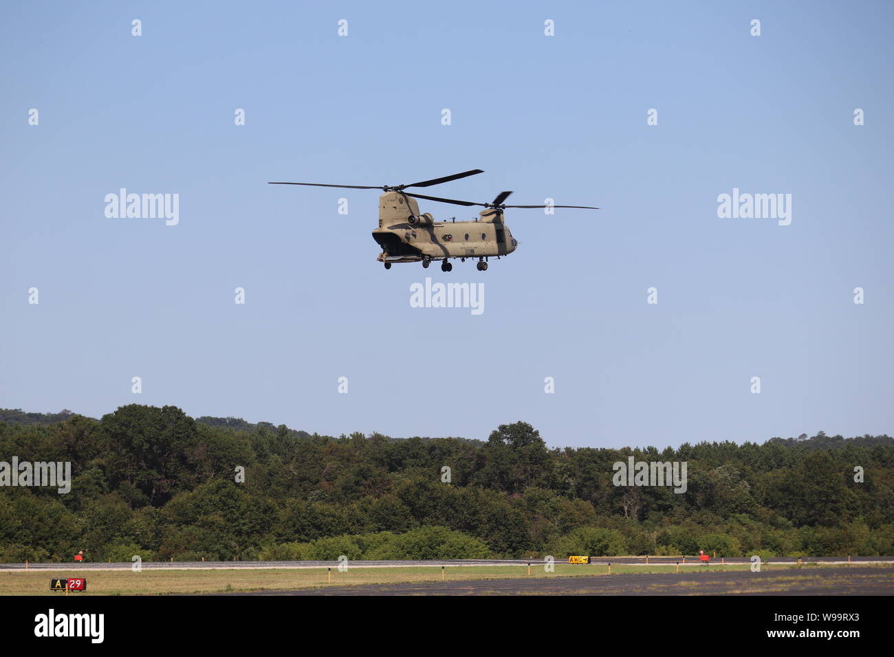 An aircrew with the 7th Battalion, 158th Aviation Regiment of New