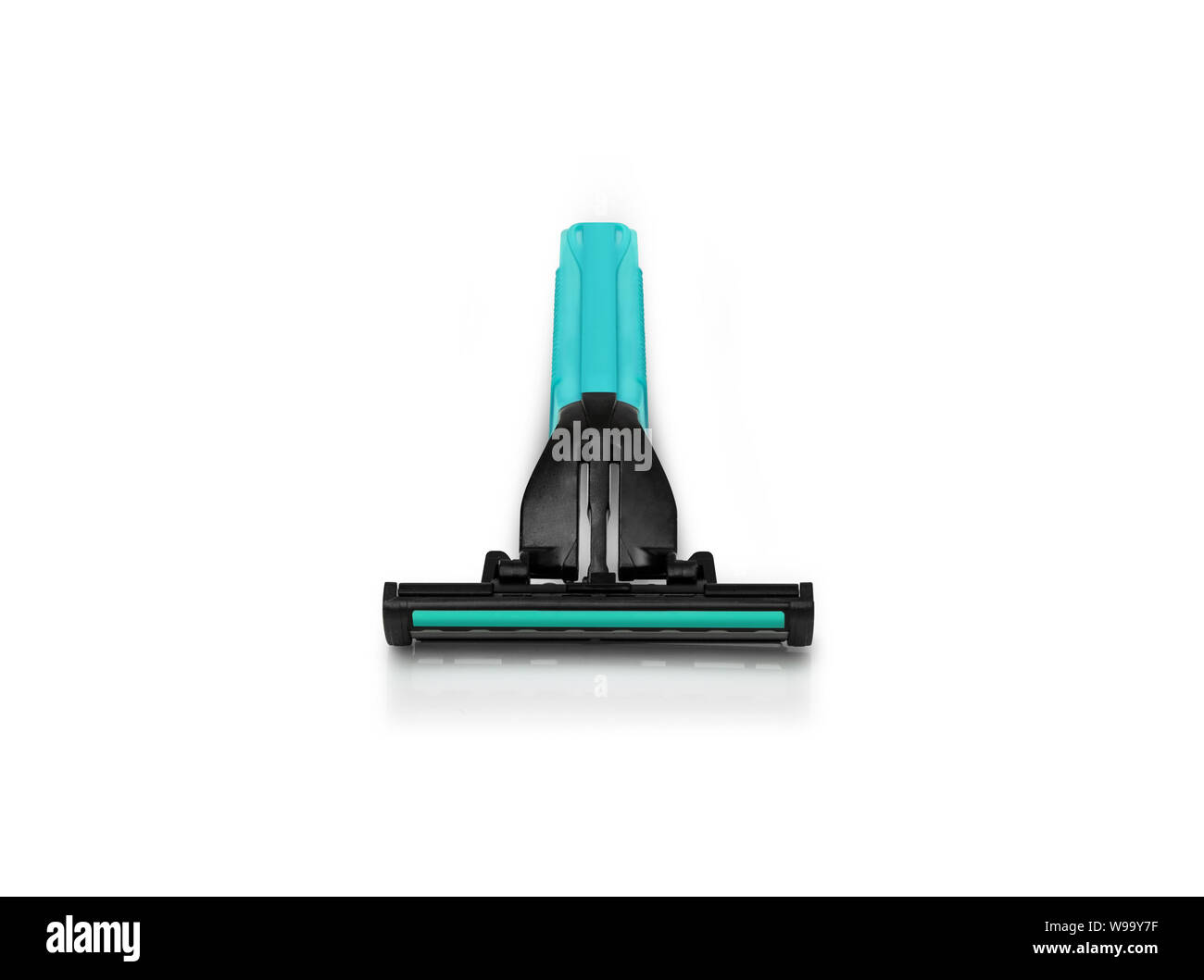 Men's shaving razor. Studio shot isolated on white background Stock ...