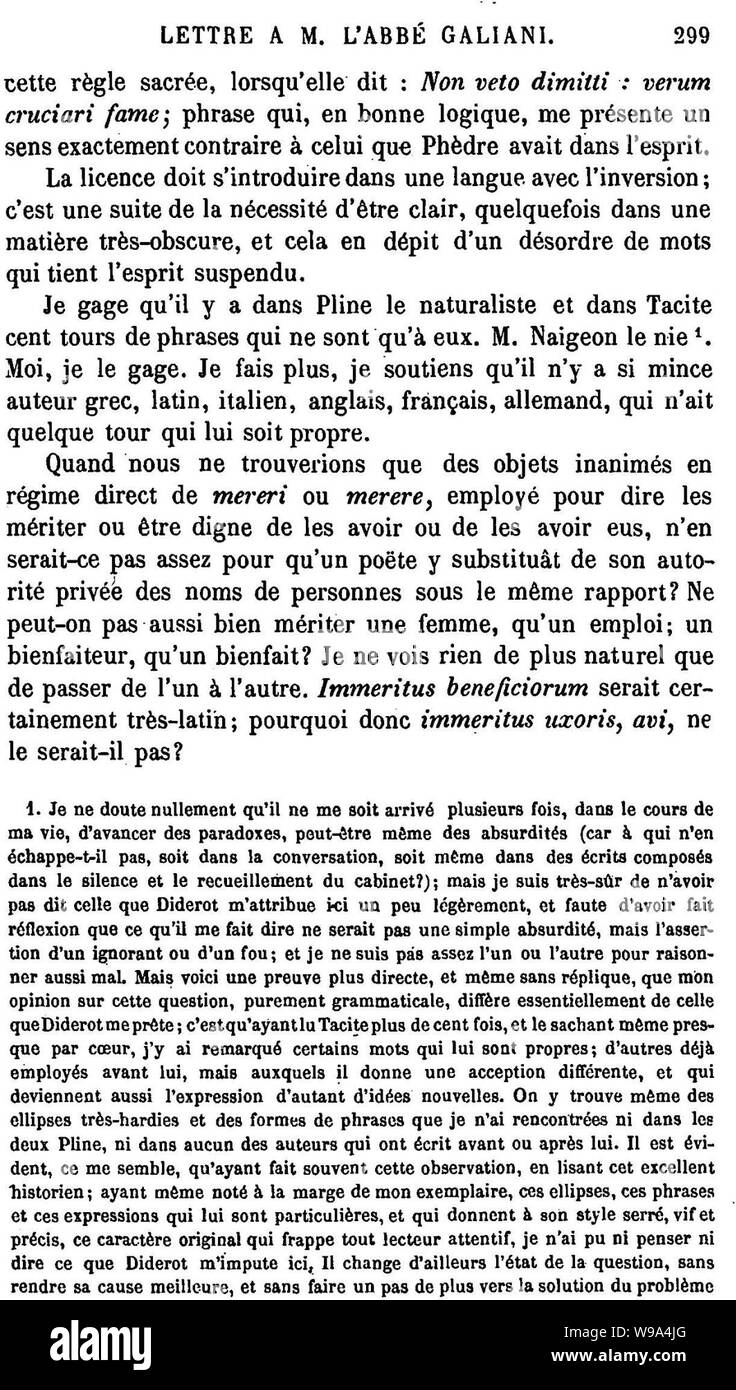 Diderot Jacques le Fataliste 299 Stock Photo Alamy