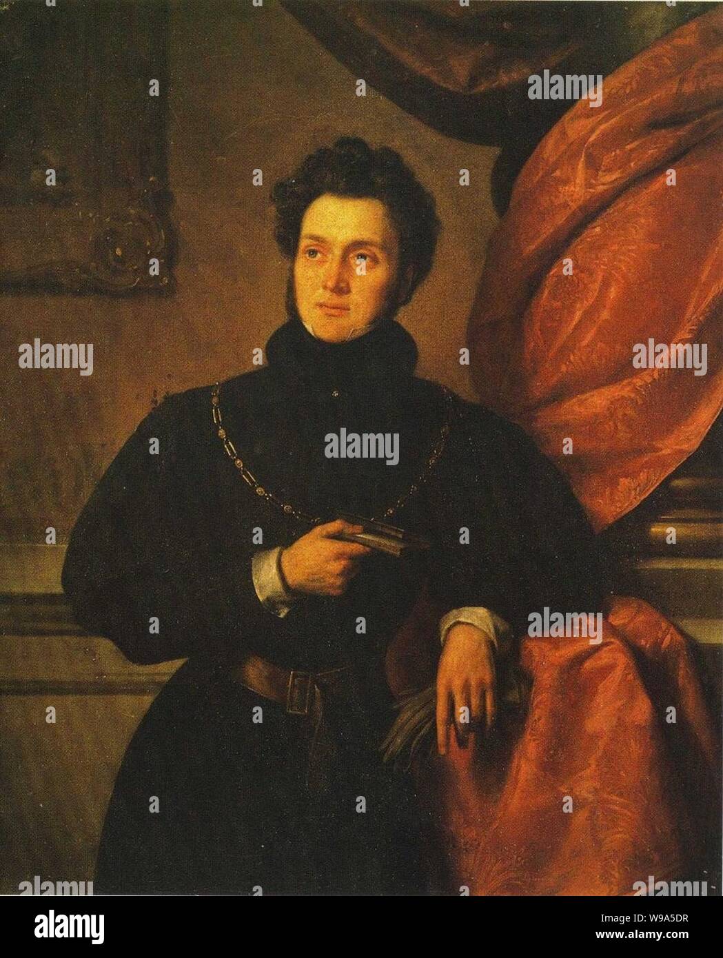 Didier Petit de Meurville dans son habit d'apparat. Stock Photo