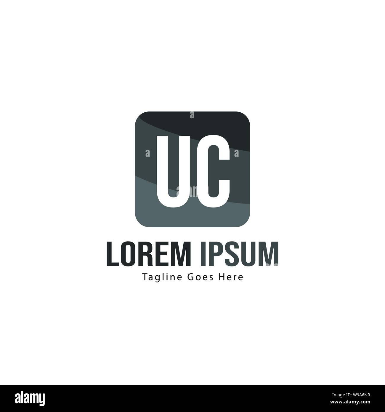 UC Letter Logo Design. Creative Modern UC Letters Icon Illustration ...