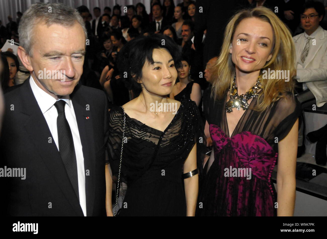 Bernard Arnault Ceo Moet Hennessy Louis Vuitton Mhlv Shakes Hands – Stock  Editorial Photo © ChinaImages #245103848
