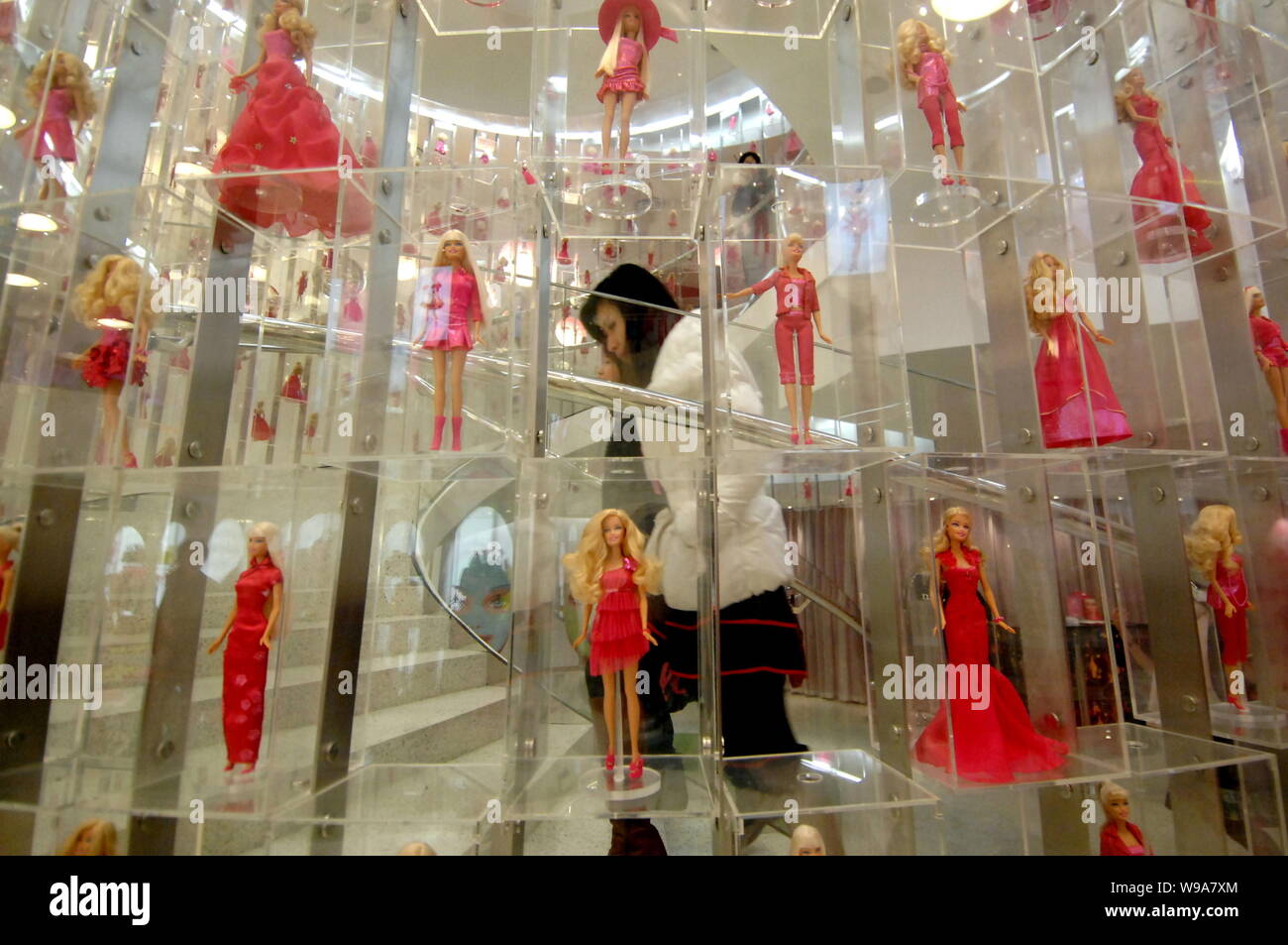 barbie display cabinet