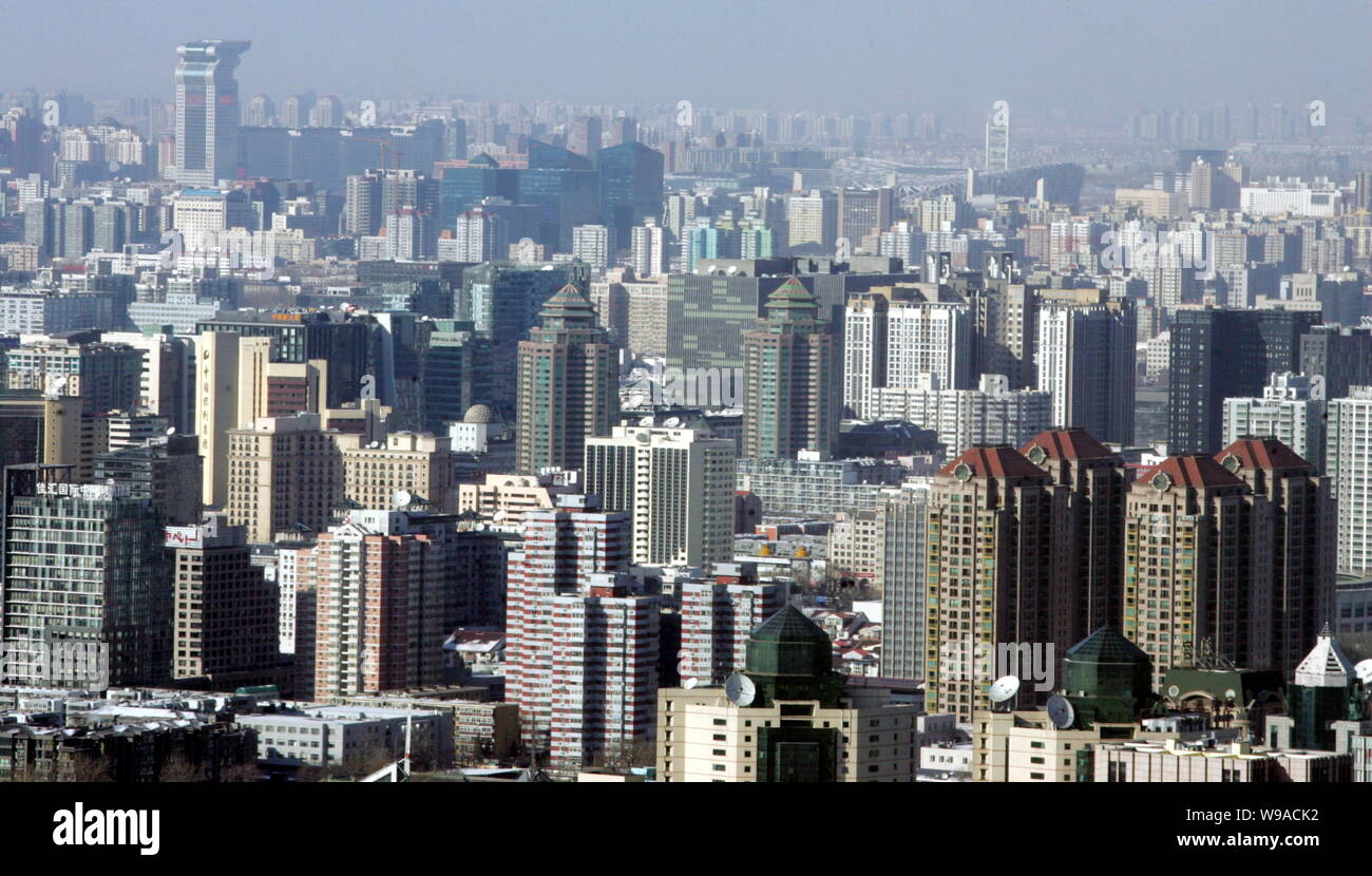 Image showcasing Apartment buildings in beijing china hi-res stock photography and ...