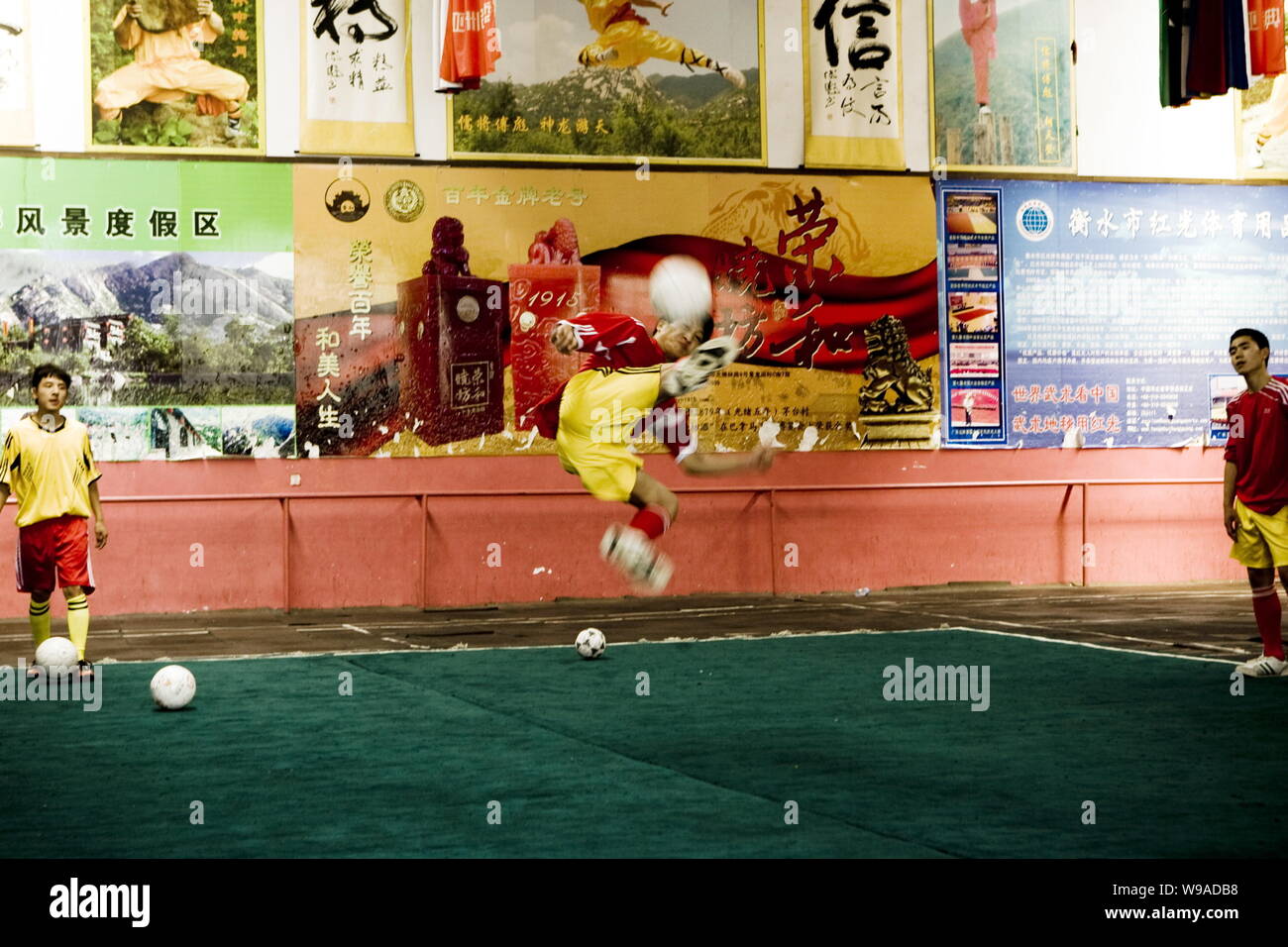 Football Player Jumps High Resolution Stock Photography and Images Alamy