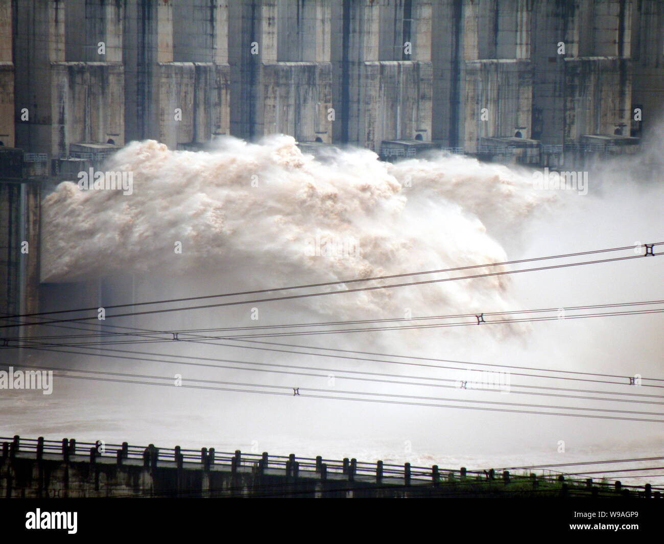 Floods Gushes Out From The Three Gorges Dam In Yichang Central Chinas Hubei Province July 11 Floods Gushes Out From The Three Gorges Dam In Yichang Central Chinas Hubei Province July 11
