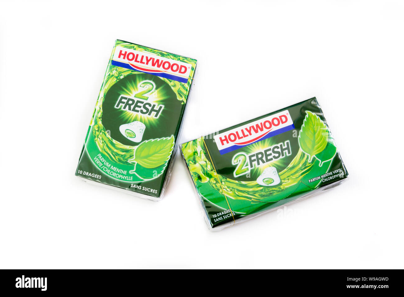 Hollywood chewing gum Green Fresh - Hollywood