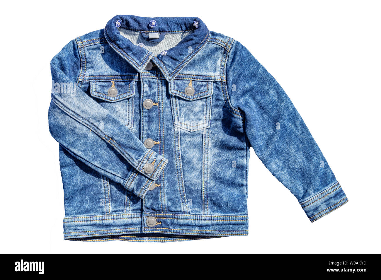 boys white jean jacket