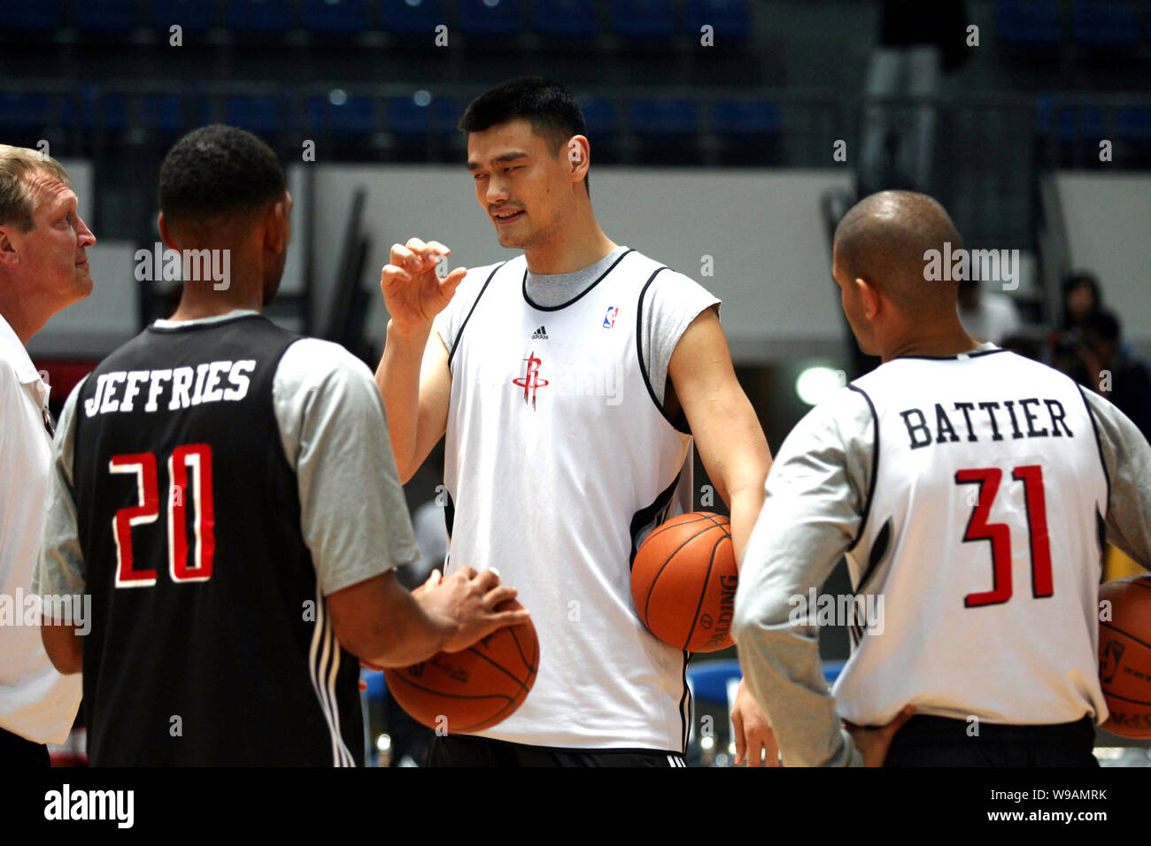 houston rockets yao ming jersey
