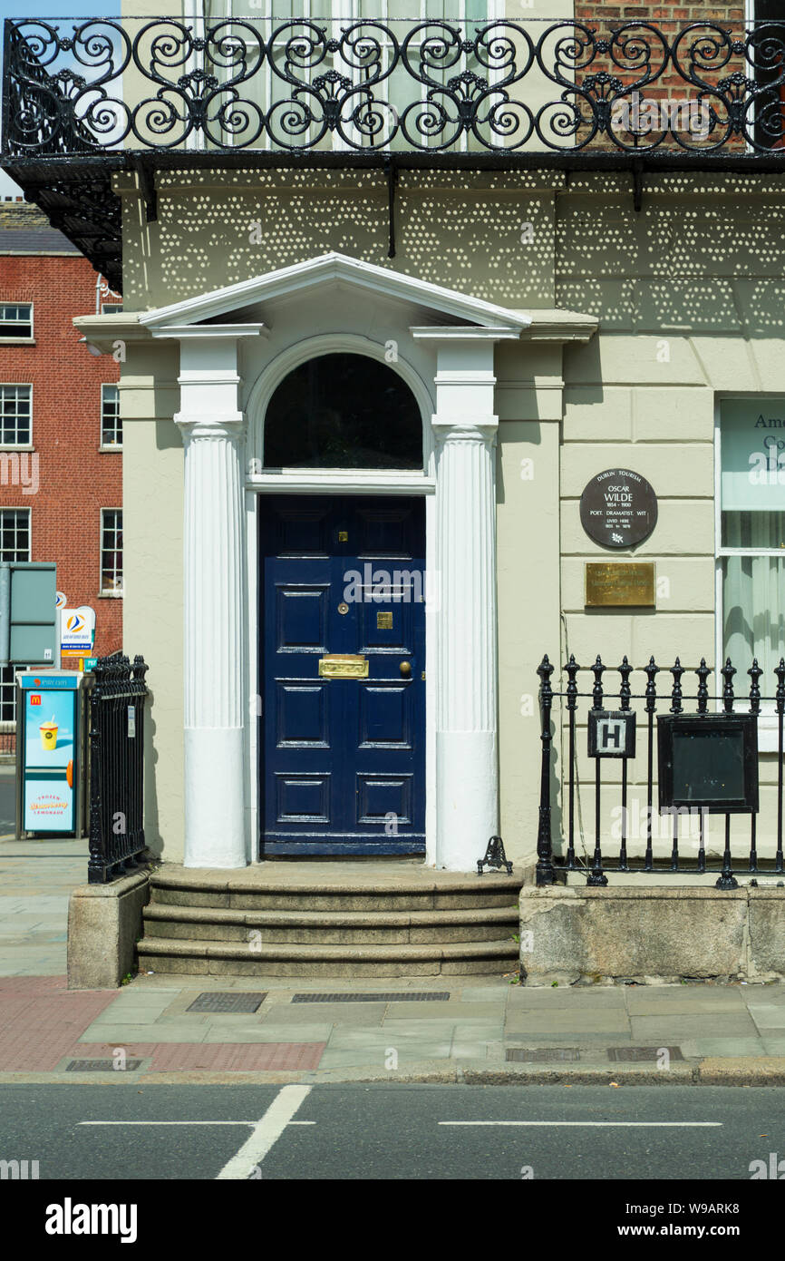 Oscar Wilde House, American College, 1 Merrion Square W, Dublin