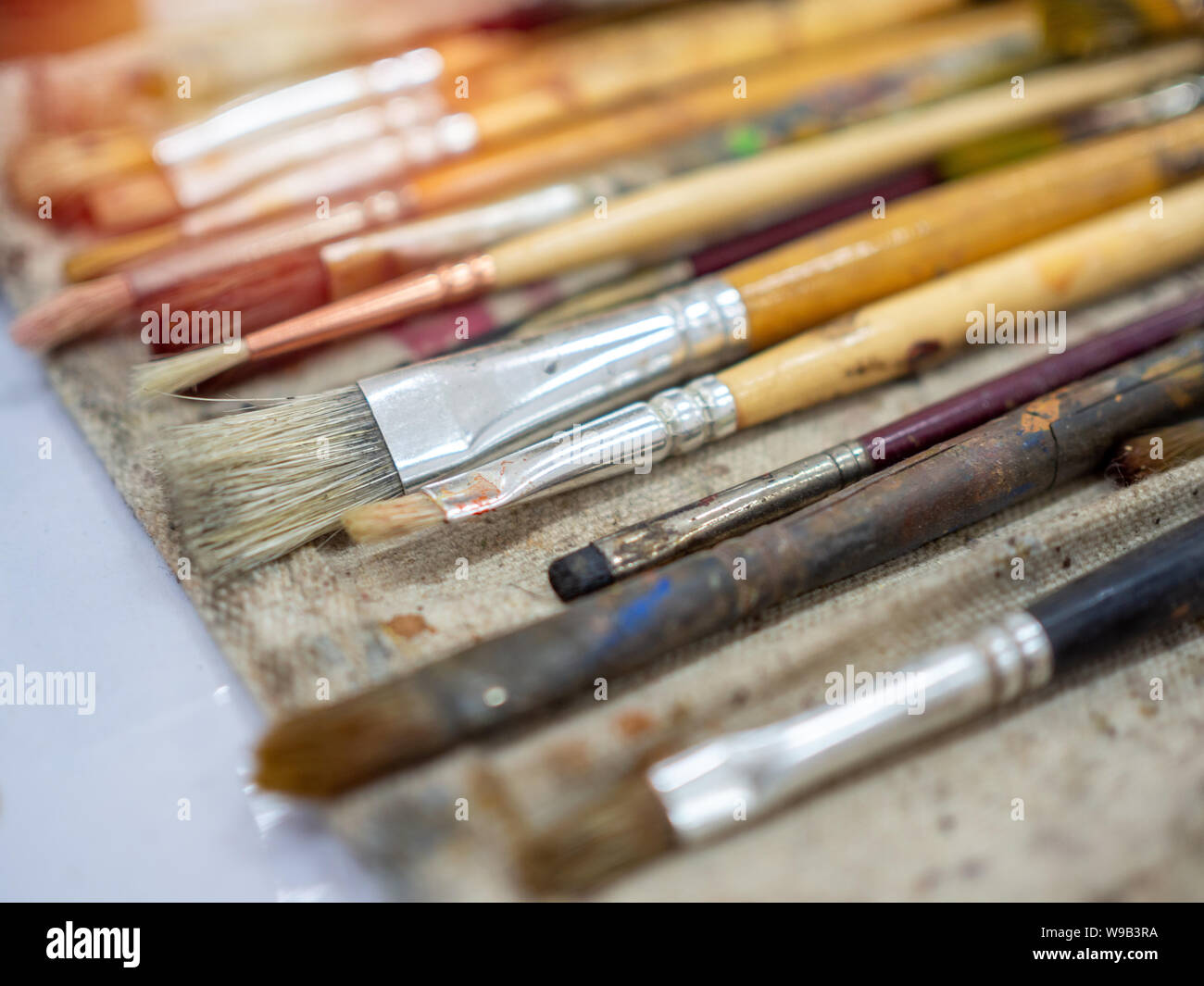 Paint brush holder hi-res stock photography and images - Alamy