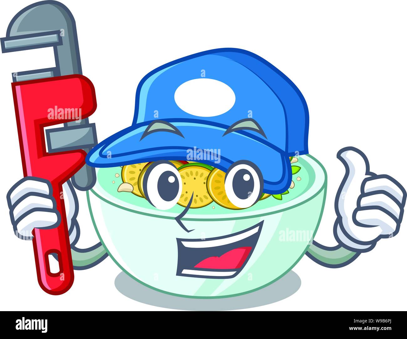 Plumber ratatouille on a cartoon wooden table Stock Vector Image & Art ...