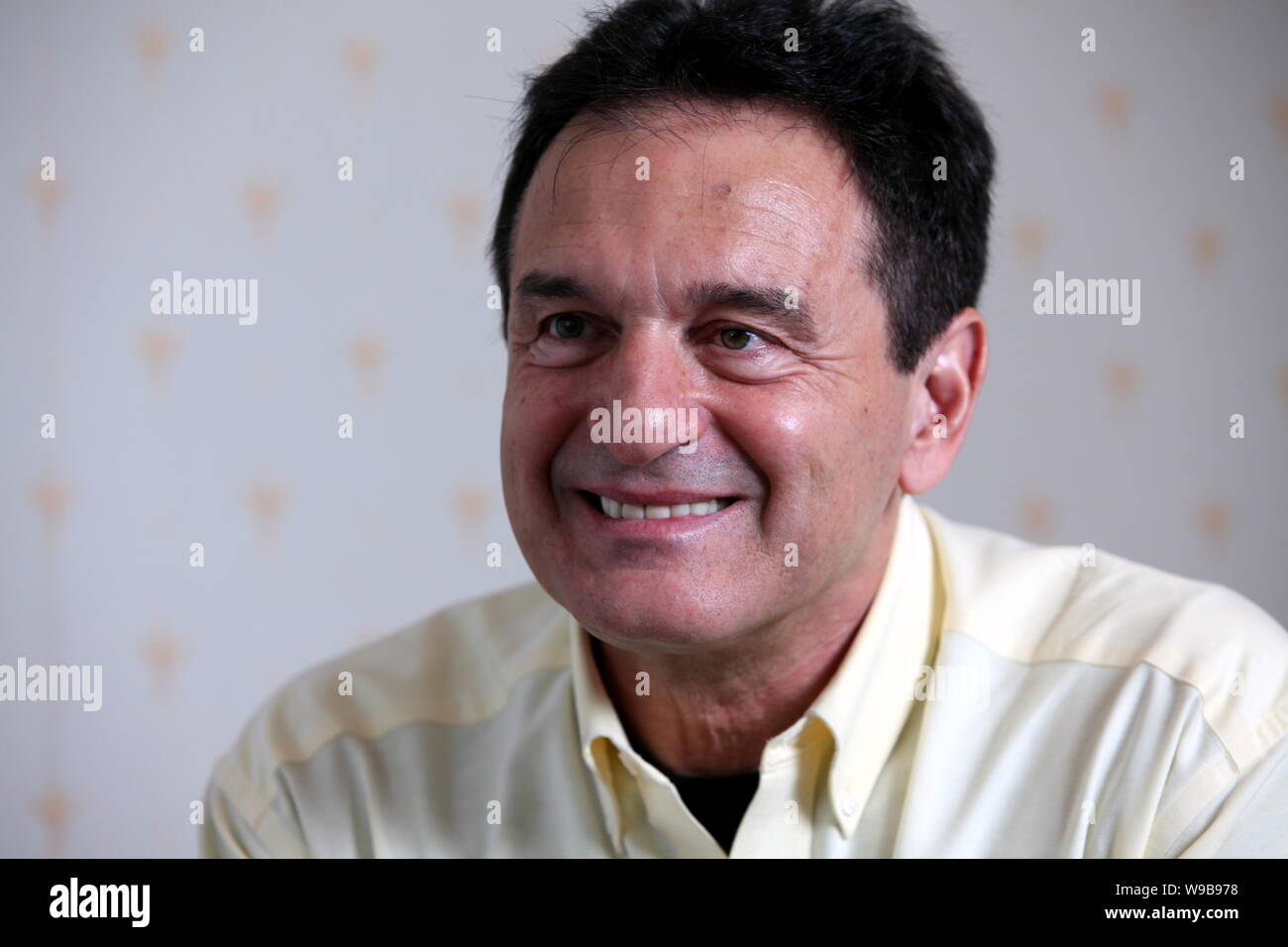 Fred DeLuca, President of Subway, is seen during an interview in