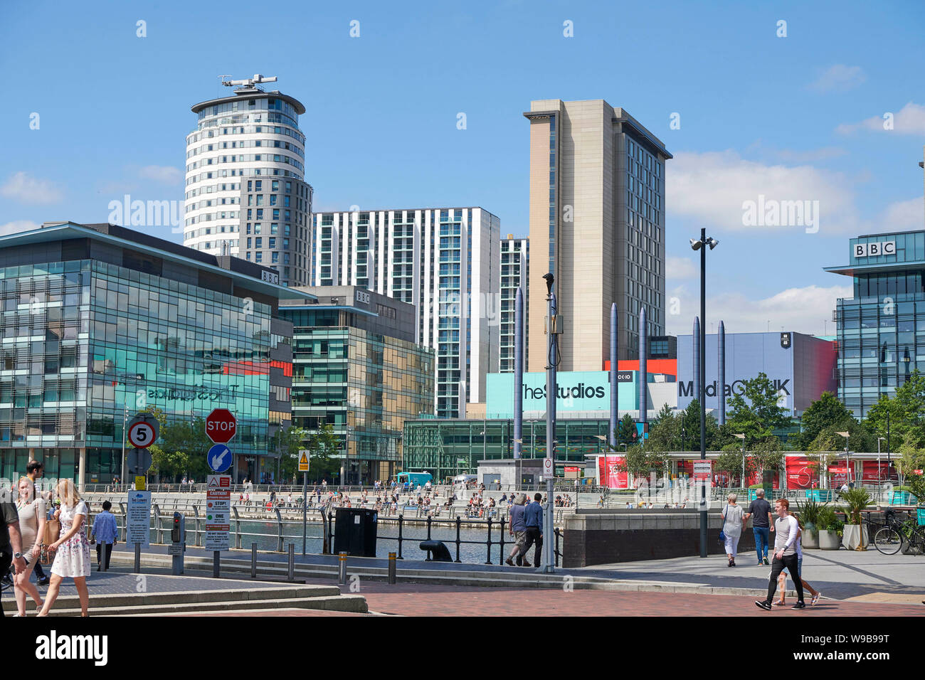 Bbc salford media city hi-res stock photography and images - Alamy