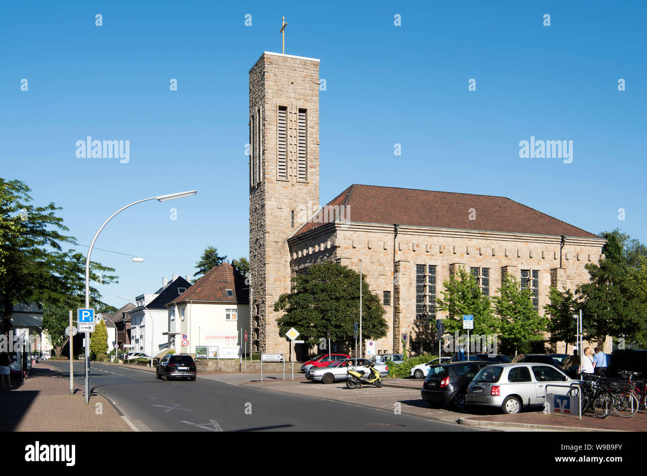 Deutschland, Ruhrgebiet, Kreis Recklinghausen, Datteln, Lutherkirche Stock Photo