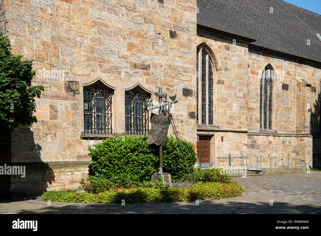 Deutschland, Ruhrgebiet, Kreis Recklinghausen, Datteln, Pfarrkirche St. Amadeus Stock Photo