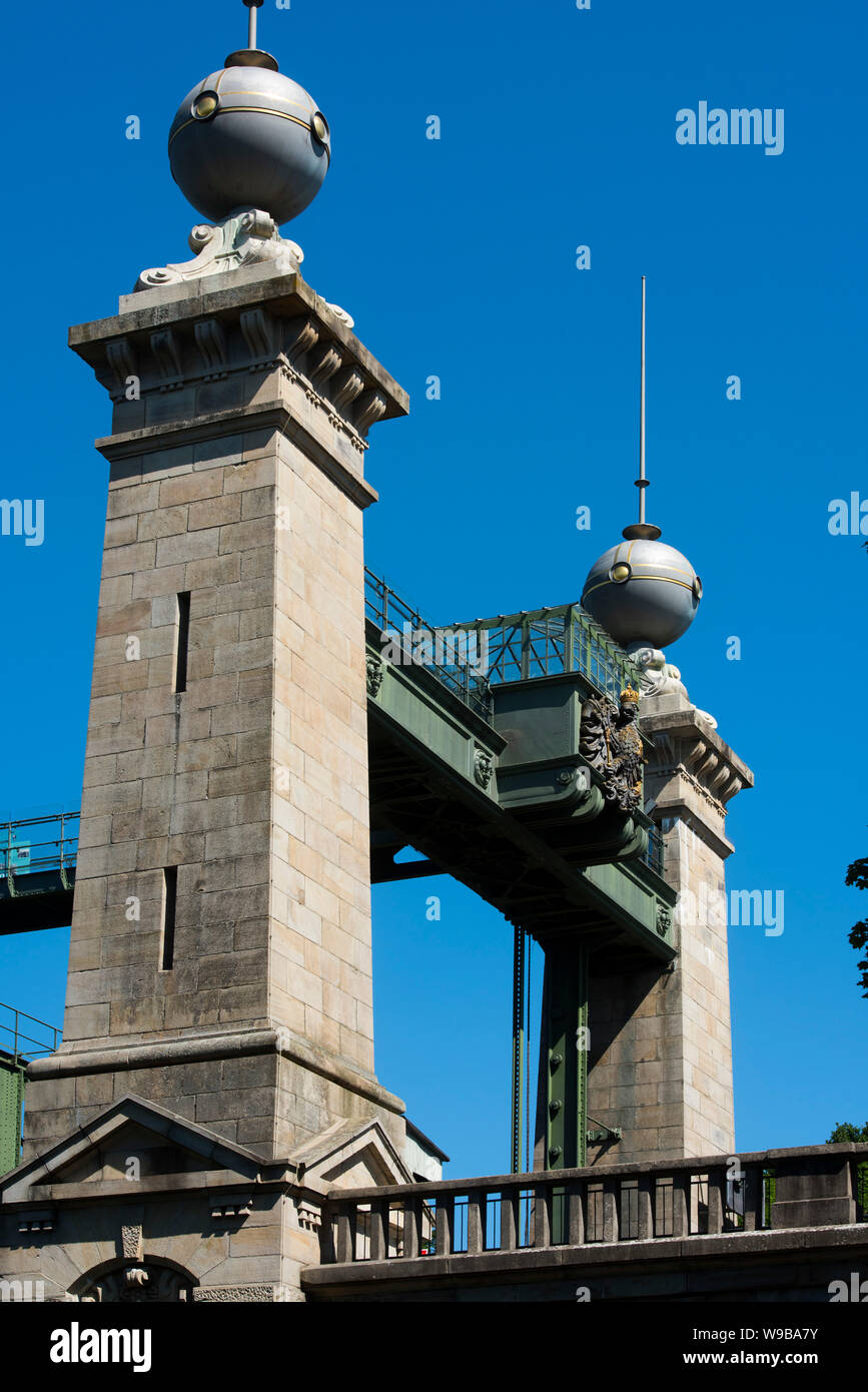 Deutschland, Ruhrgebiet, Kreis_Recklinghausen, Henrichenburg, Altes Schiffshebewerk (Ansicht von Süden) Stock Photo