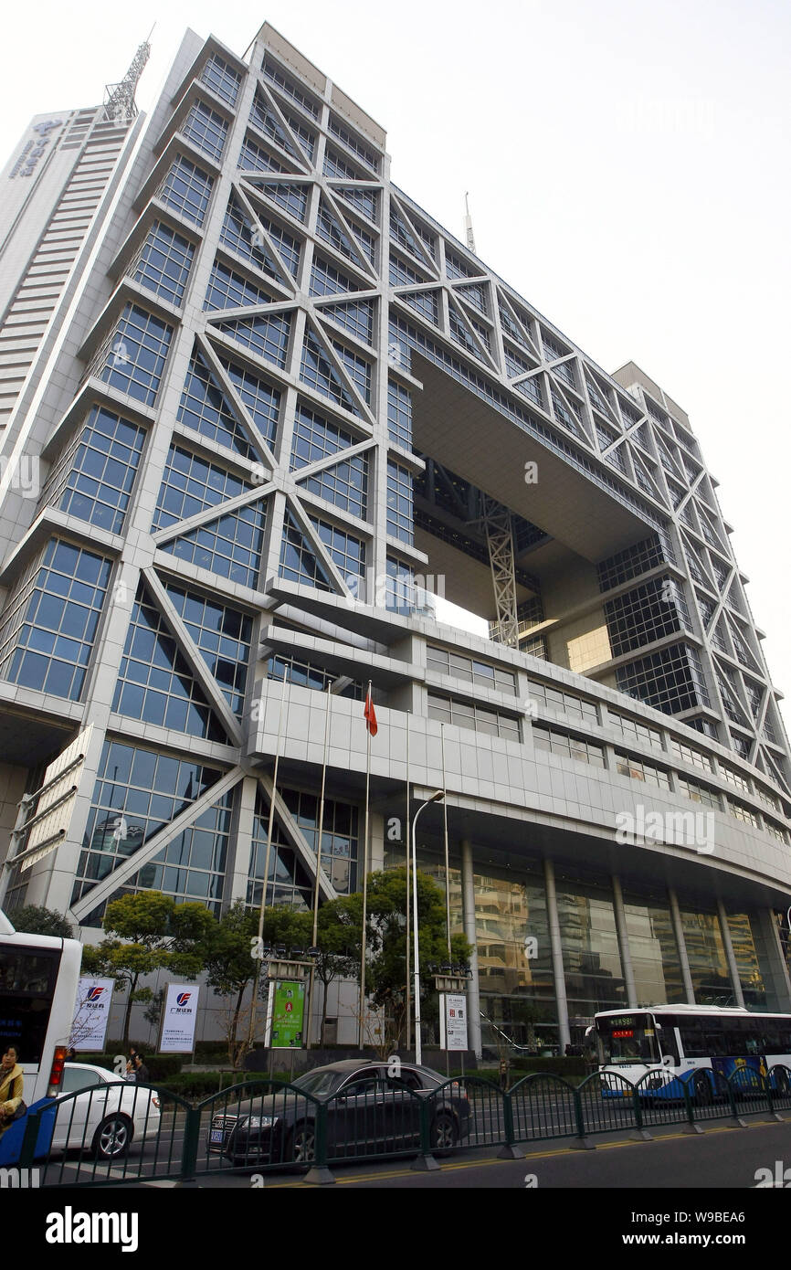 Shanghai stock exchange deals