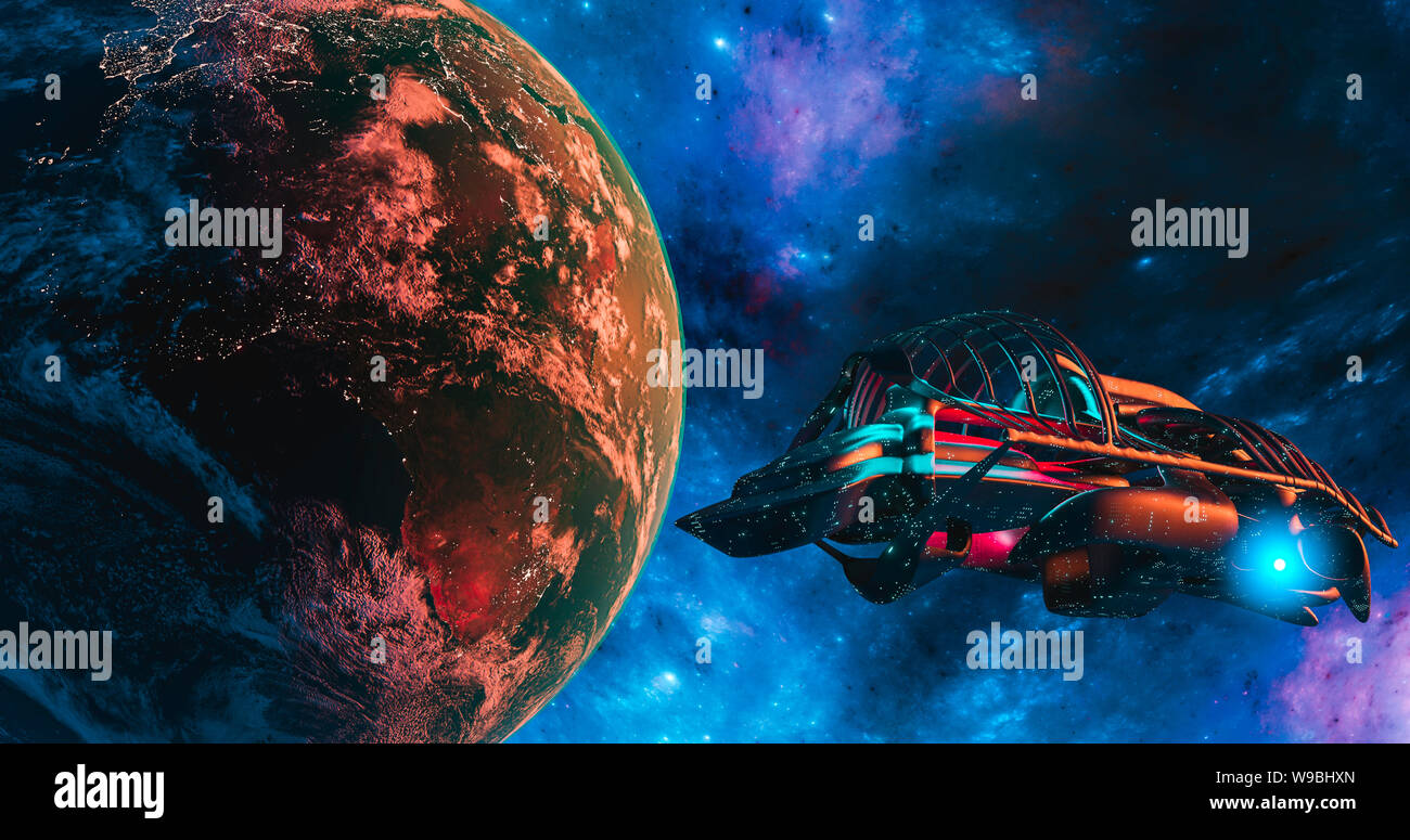 Spaceship earth film hi-res stock photography and images - Alamy