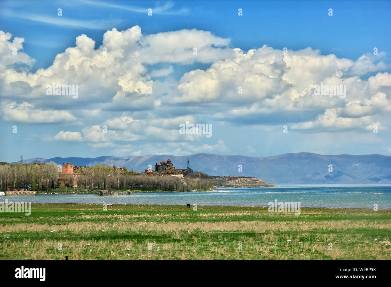 Lake Sevan in the Caucasus mountains, Armenia Stock Photo - Alamy