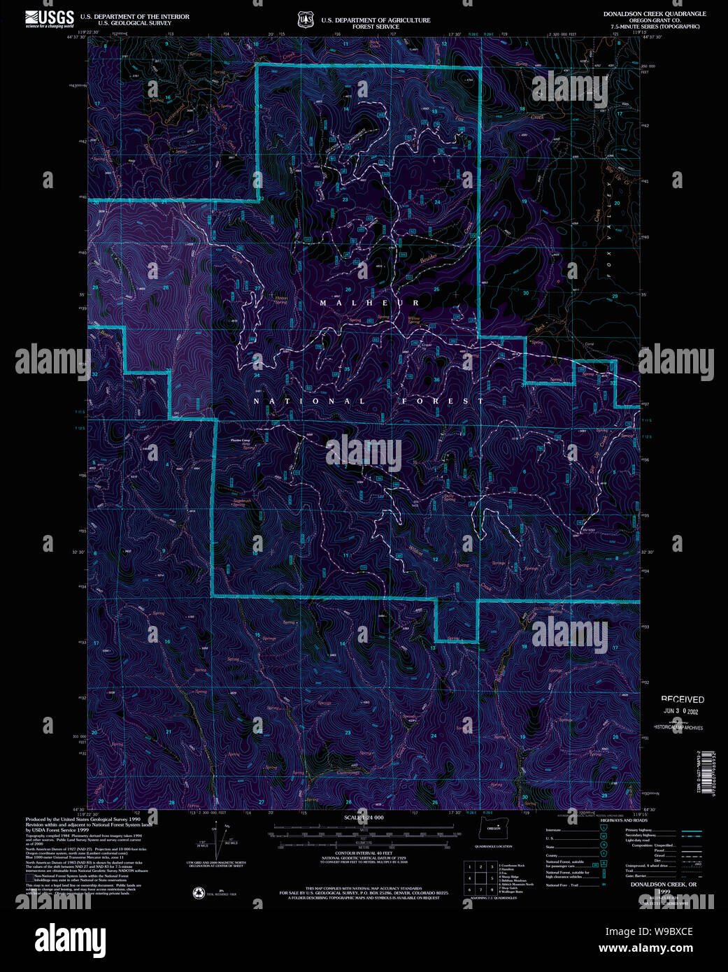 Donaldson map hi-res stock photography and images - Alamy