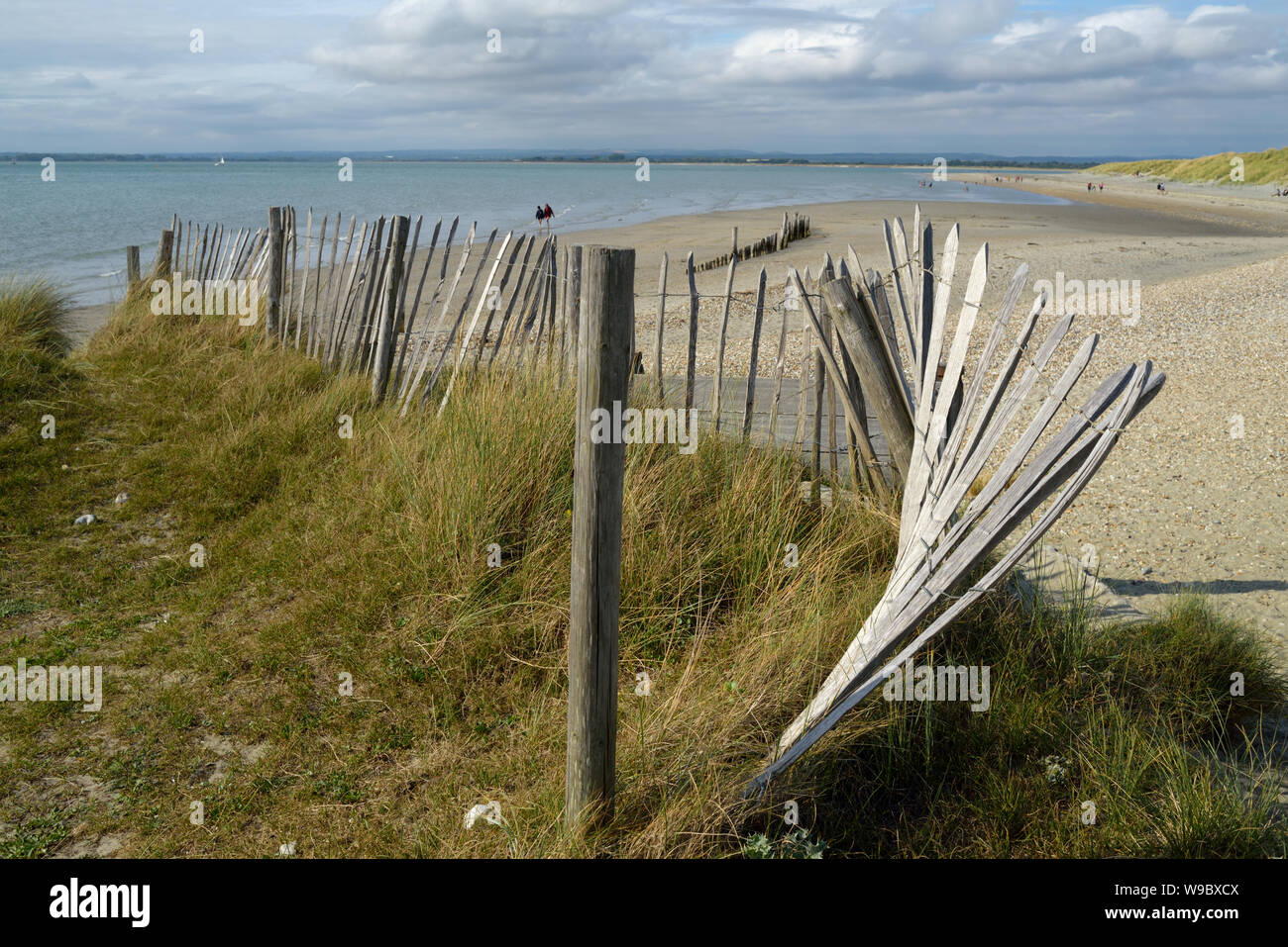 The beach at East Head seen from West Wittering Stock Photo Alamy