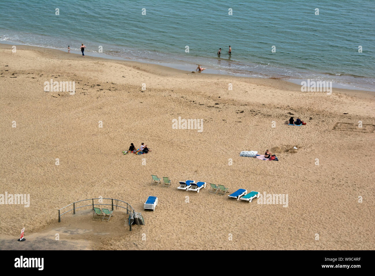 DORSET; BOURNEMOUTH; BOSCOMBE BEACH Stock Photo - Alamy