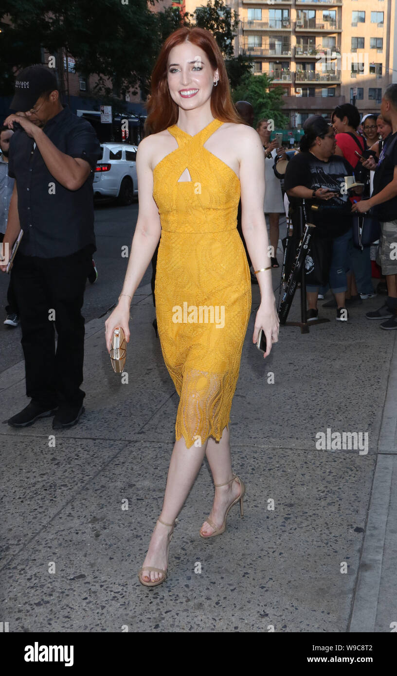 New York, NY, USA. 12th Aug, 2019. Katelyn Statton attend UA screening