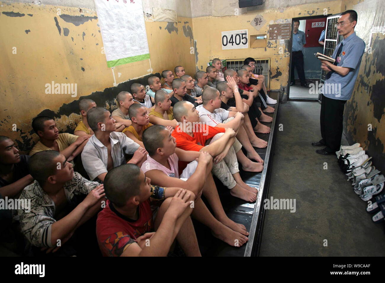 FILE Prisoners are seen at a jail in Beijing, China, May 30, 2007