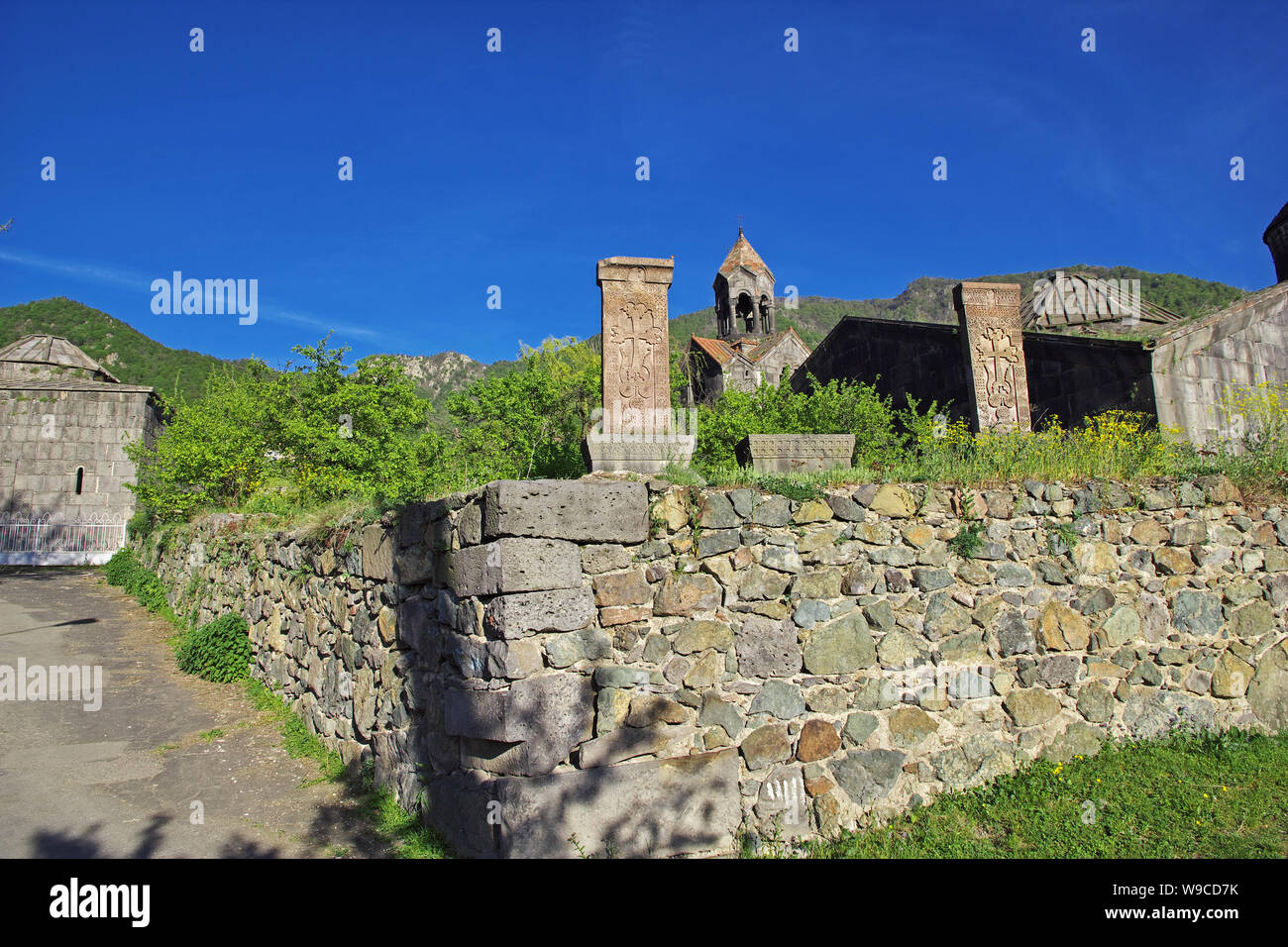 Haghpat Monastery in the Caucasus mountains, Armenia Stock Photo