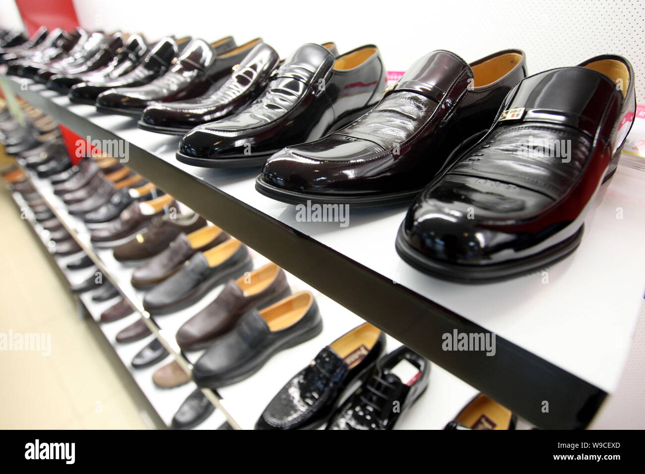 Shoes made in china hi res stock photography and images Alamy