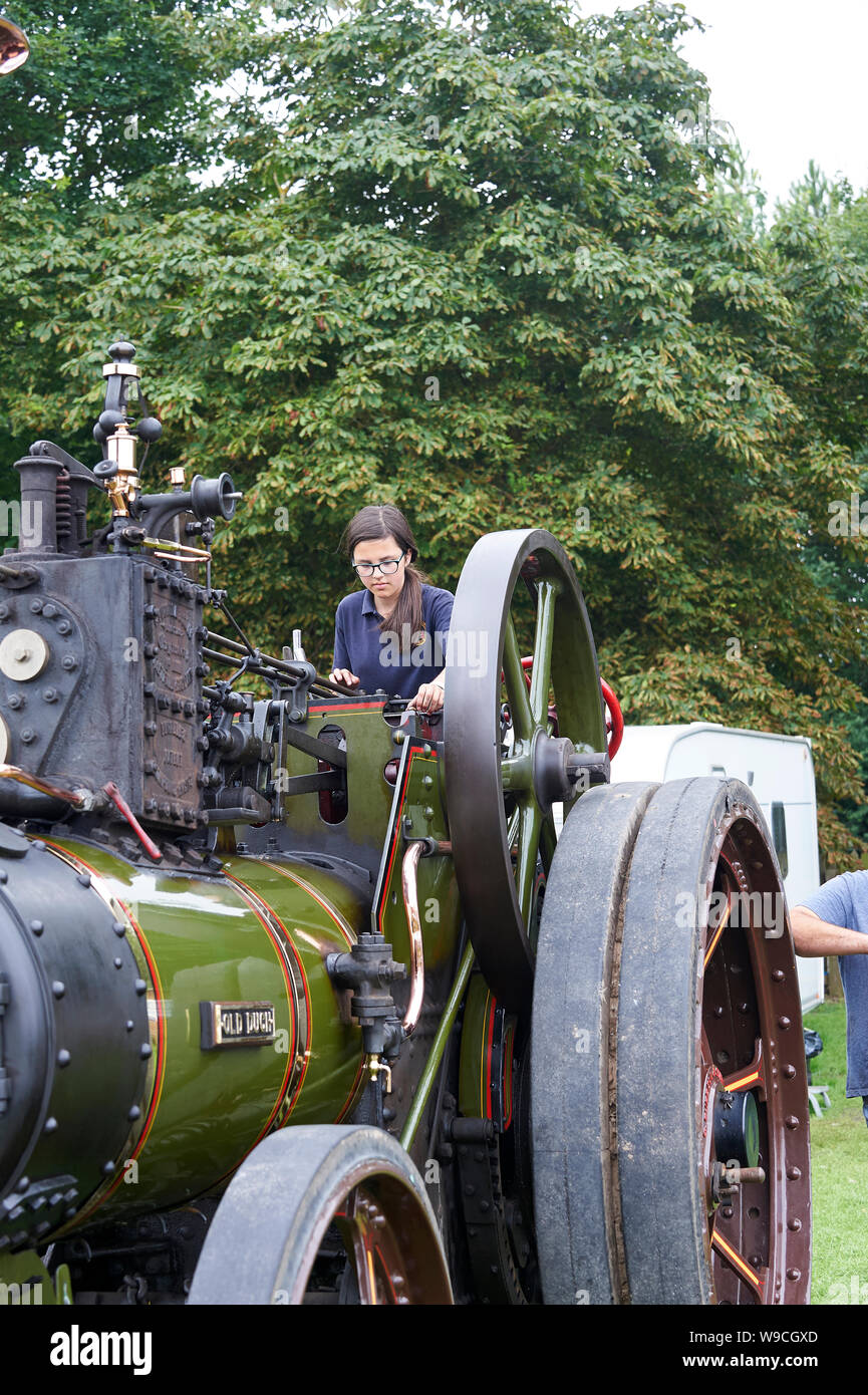 Young girl steam engine hi-res stock photography and images - Alamy