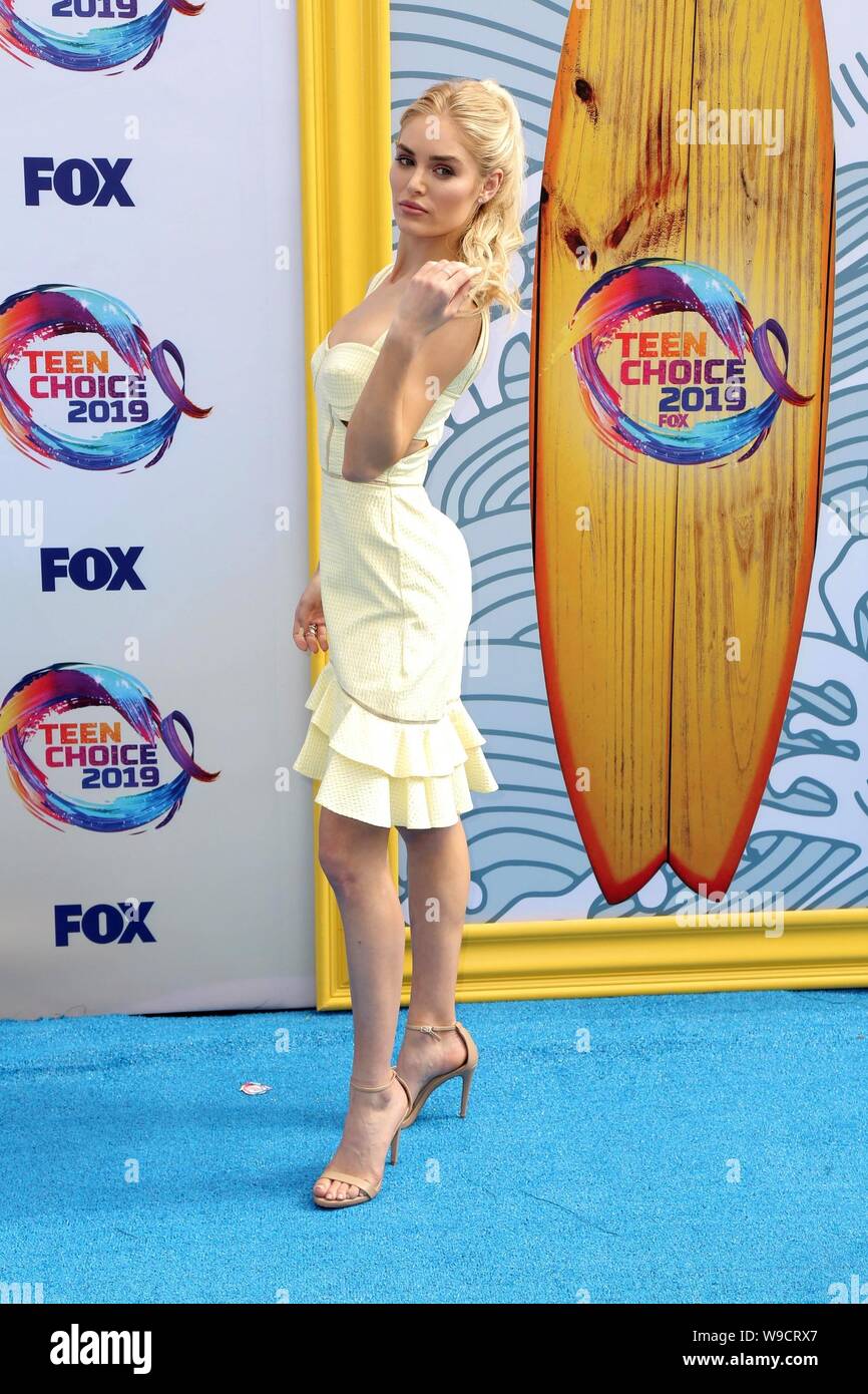 Michelle Randolph at arrivals for Teen Choice Awards 2019, the Hermosa Beach Pier, Hermosa Beach, CA August 11, 2019. Photo By: Priscilla Grant/Everett Collection Stock Photo