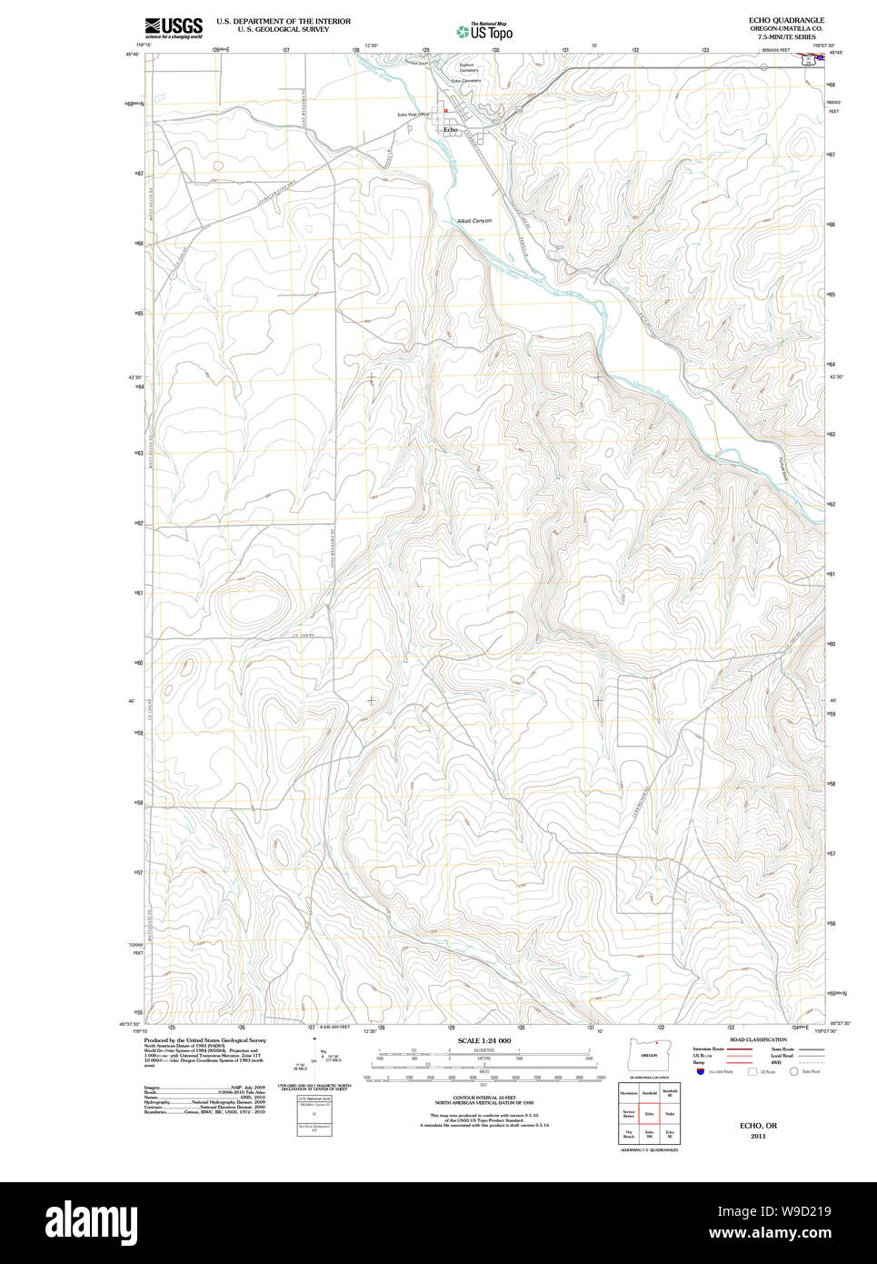 Oregon maps Cut Out Stock Images & Pictures Alamy