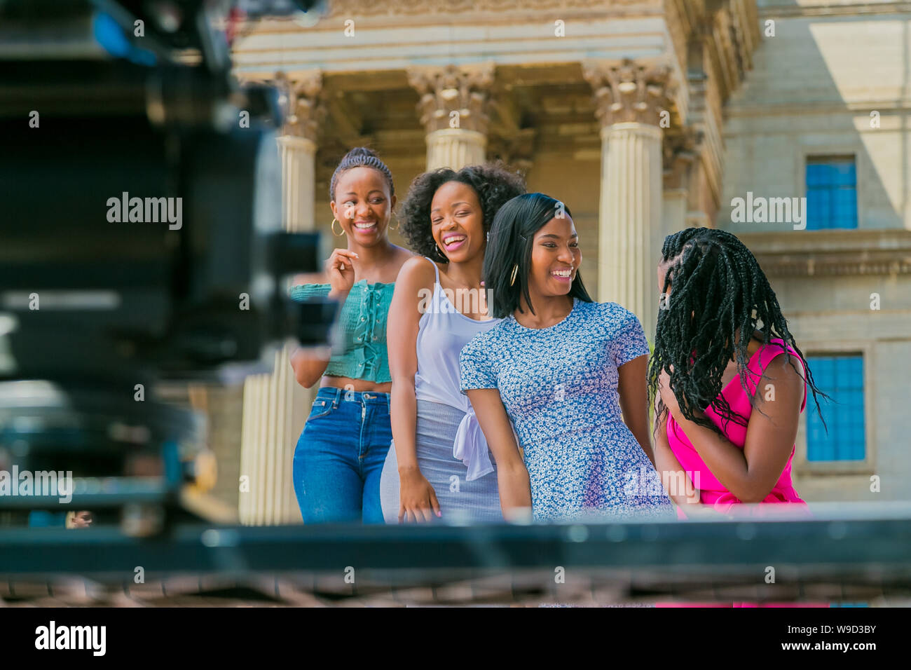 Johannesburg, South Africa October 09 2018 Behind the scenes of a