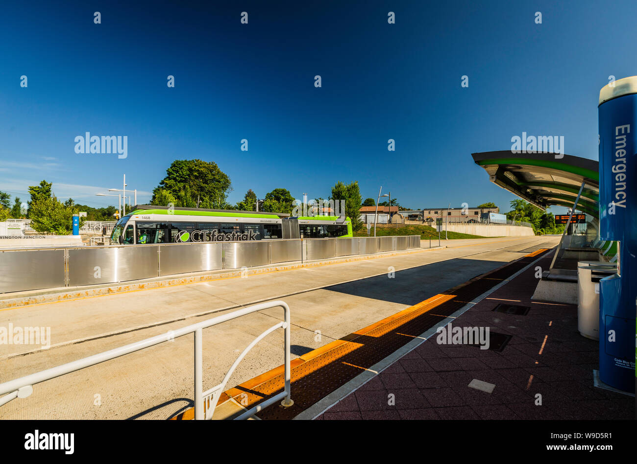 Newington Junction station Newington, Connecticut, USA Stock Photo Alamy