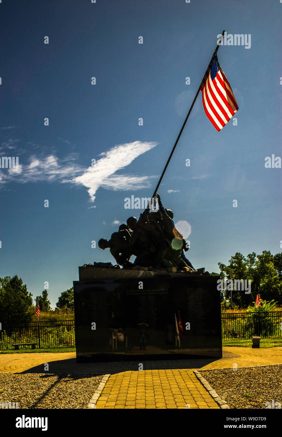 National Iwo Jima Memorial   Newington, Connecticut, USA Stock Photo