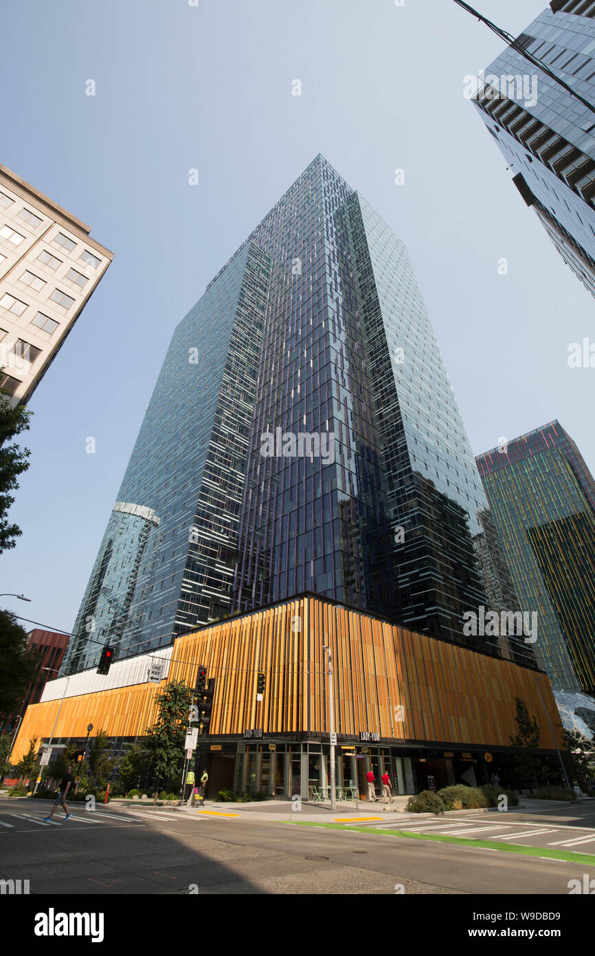 AMAZON CAMPUS , SEATTLE Stock Photo