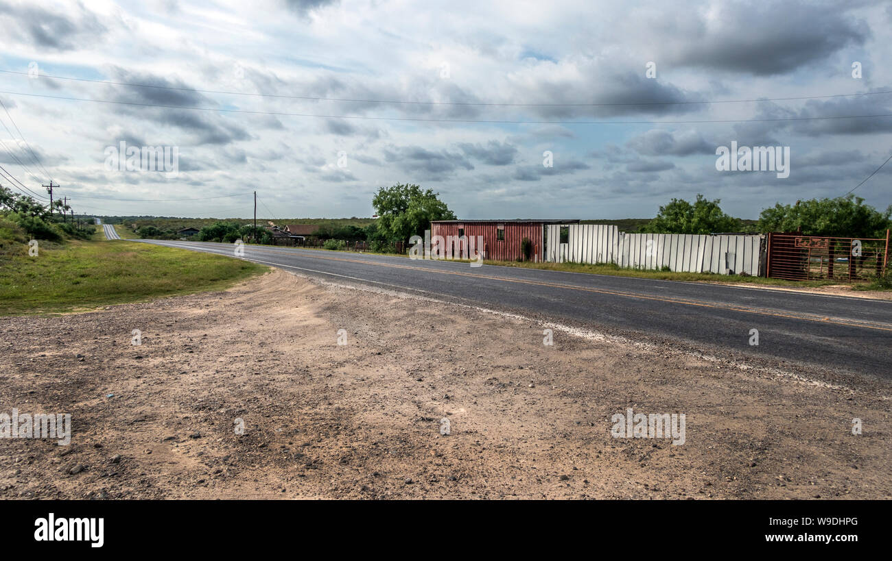 Rural landscape, Zapata County, Texas, USA Stock Photo Alamy