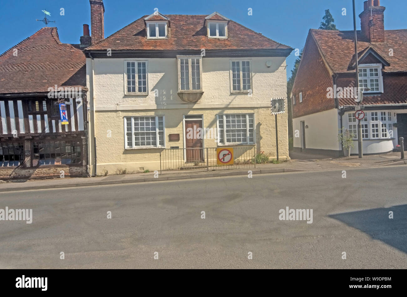 Seal Village House Kent Stock Photo Alamy
