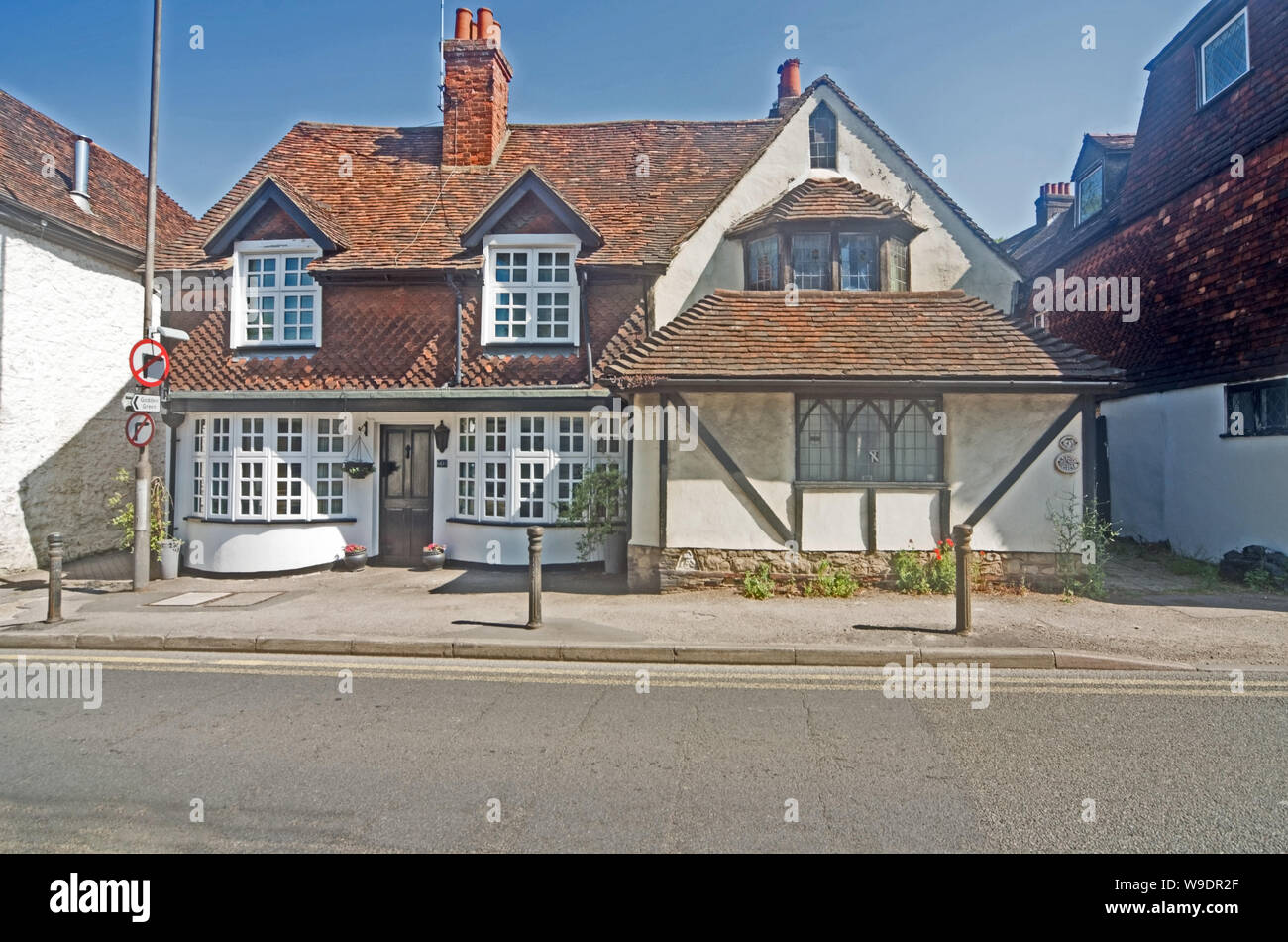 Seal Village House Kent Stock Photo Alamy