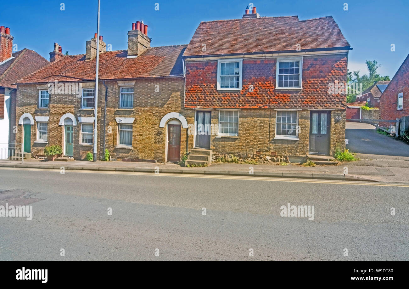 Seal Village House Kent Stock Photo Alamy