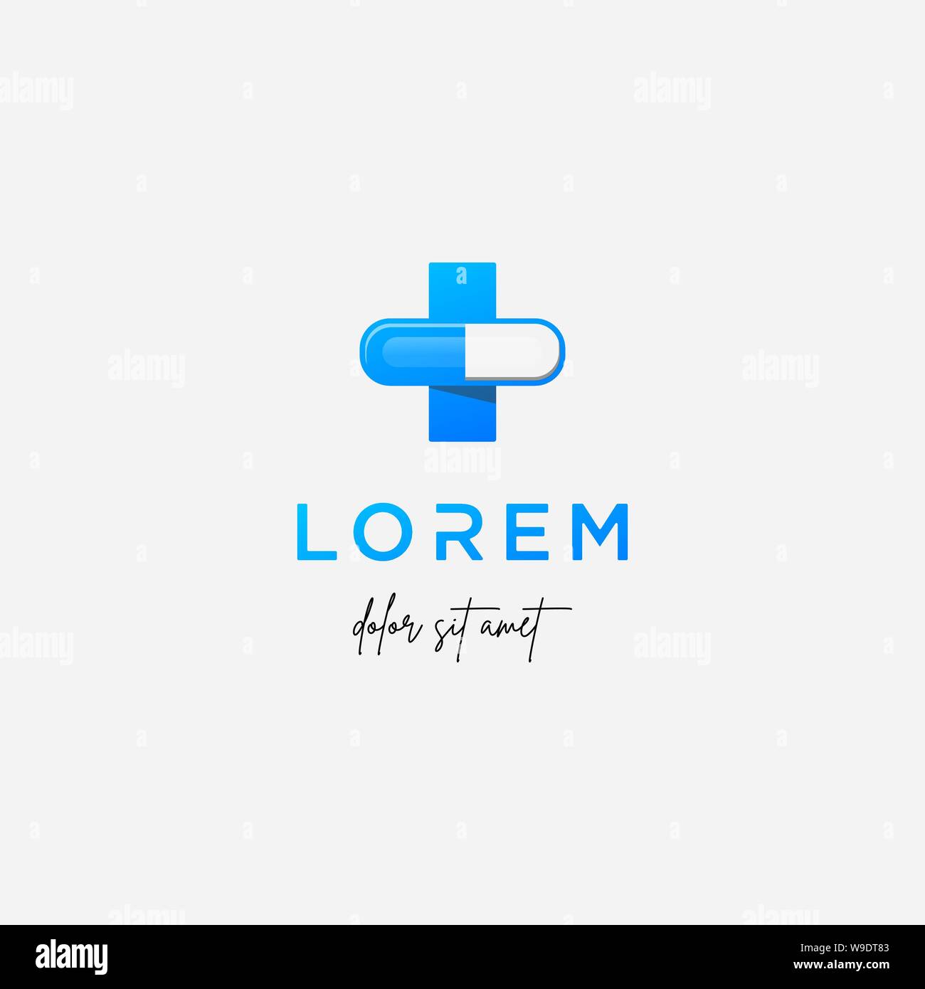 cross medical logo design vector isolated icon Stock Vector Image & Art ...