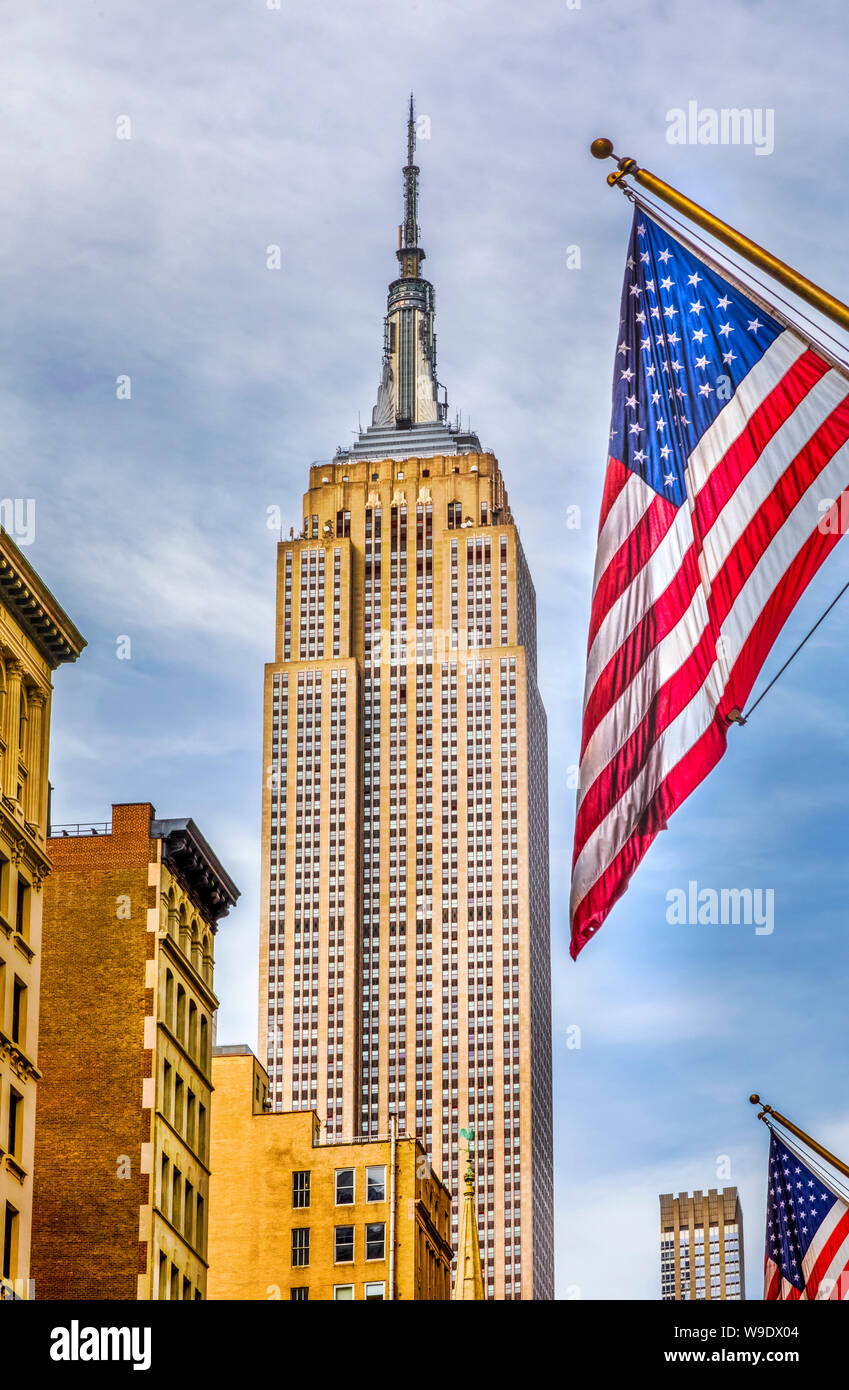 USA, New York City, Manhattan, Empire State Bldg Stock Photo - Alamy