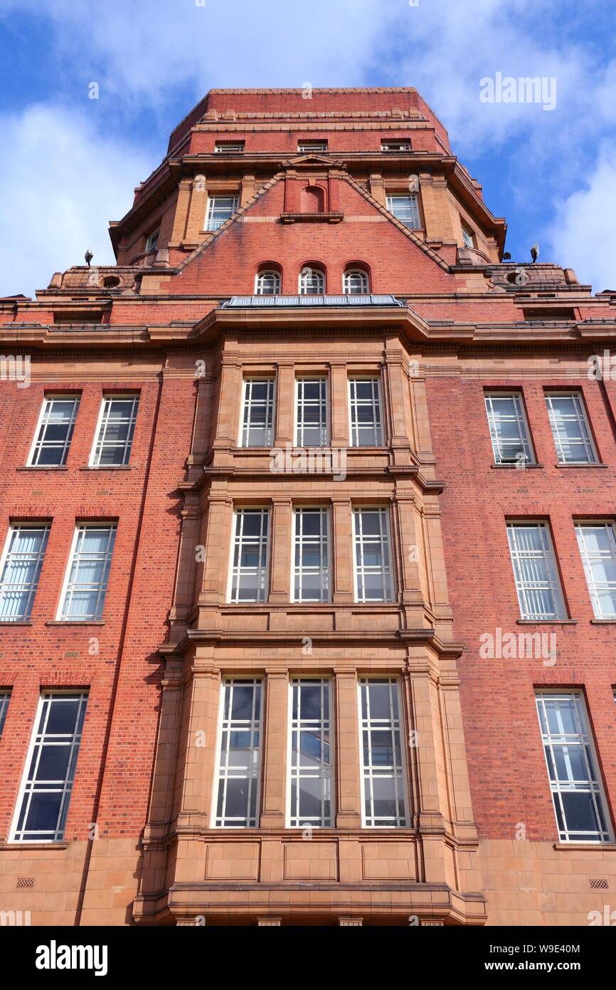 Manchester city in North West England (UK). University of Manchester