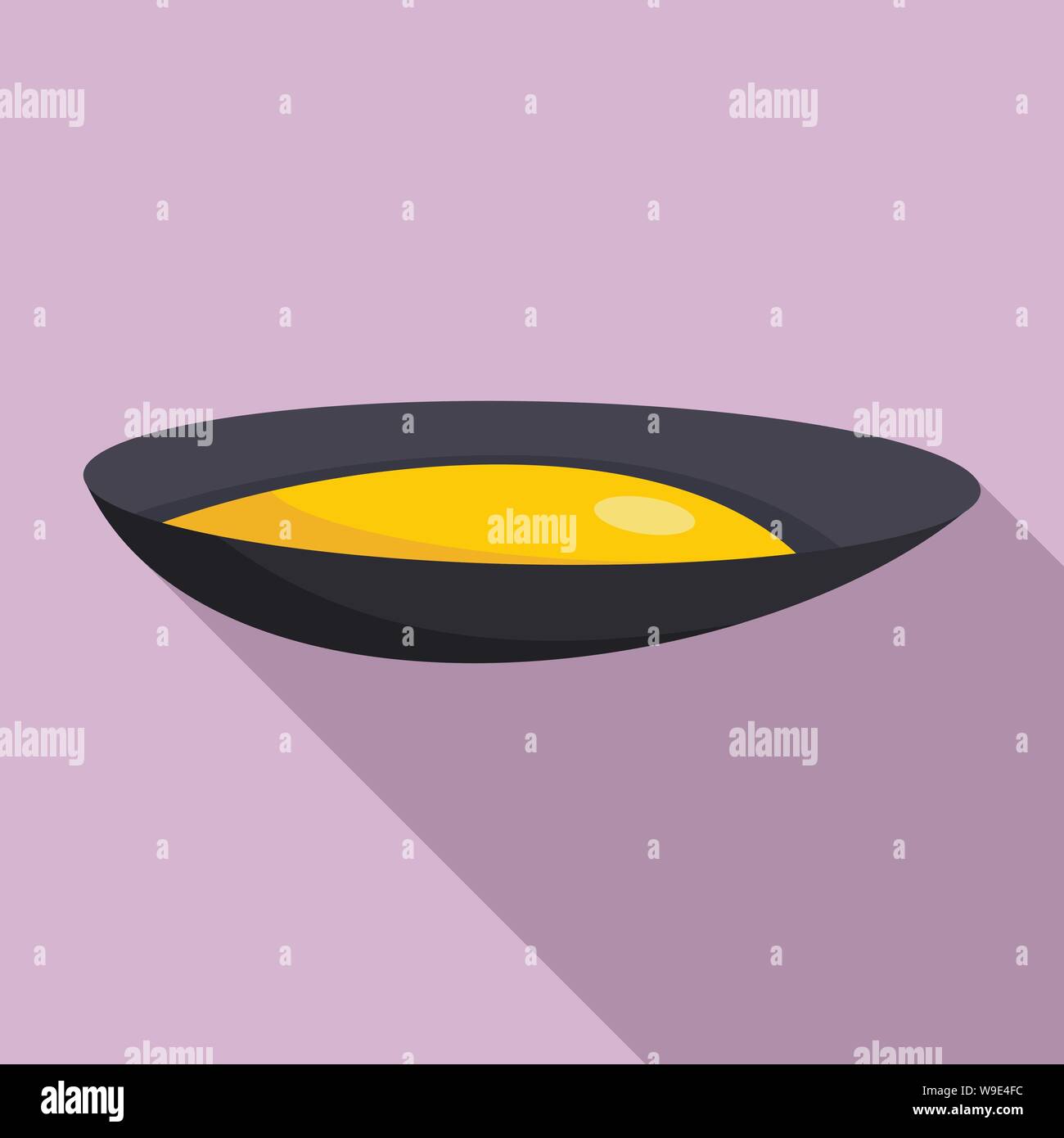 Food mussels icon. Flat illustration of food mussels vector icon for