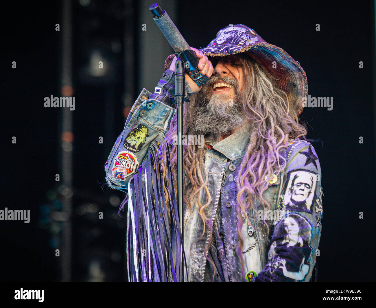 Rob Zombie performing live on the 2019 Copenhell festival in Copenhagen Stock Photo