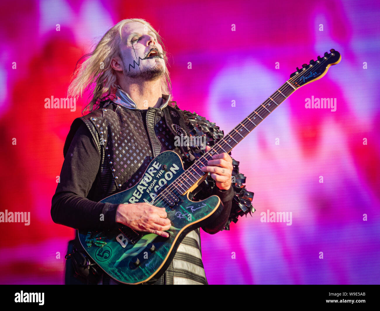 Rob Zombie live on stage at the 2019 Copenhell Metal Festival - - here  John5 on guitar Stock Photo - Alamy